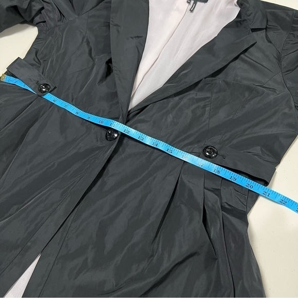 NIC + Zoe Perforated Hem Windbreaker Dress Coat - Picture 8 of 9